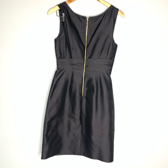 Kate Spade Black Silk Blend Dress Size 2 - Picture 2 of 11